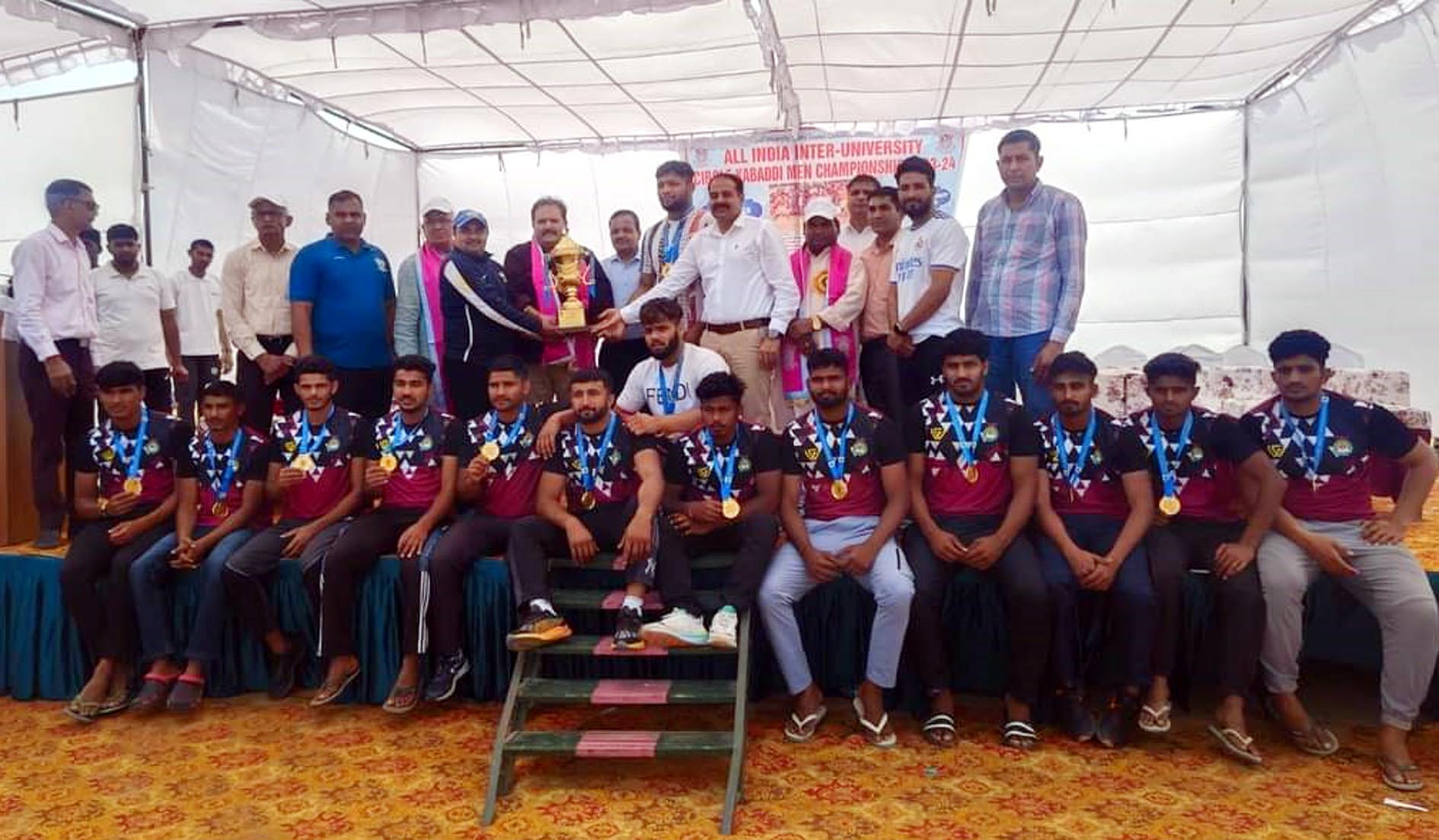 CDLU, Sirsa won All India Circle Style Kabaddi Championship