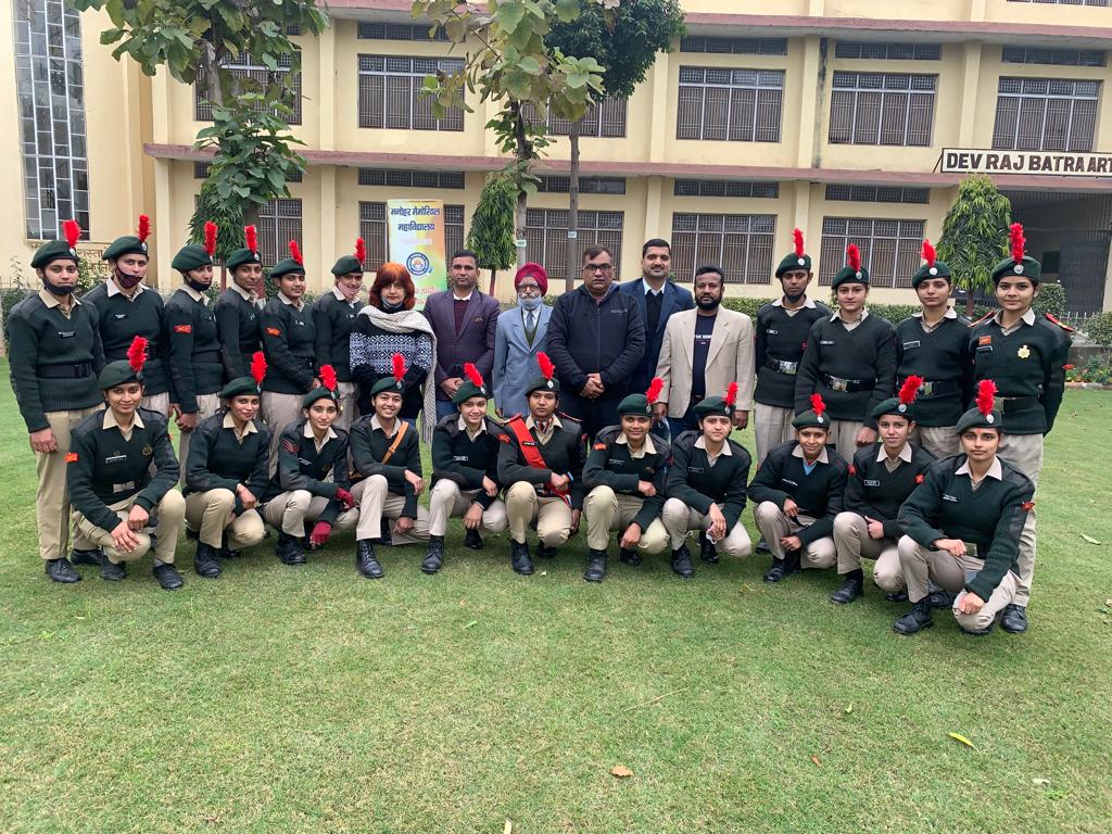 Our NCC girls cadets along with Captain Rajni deserve kudos for bringing laurels to college!