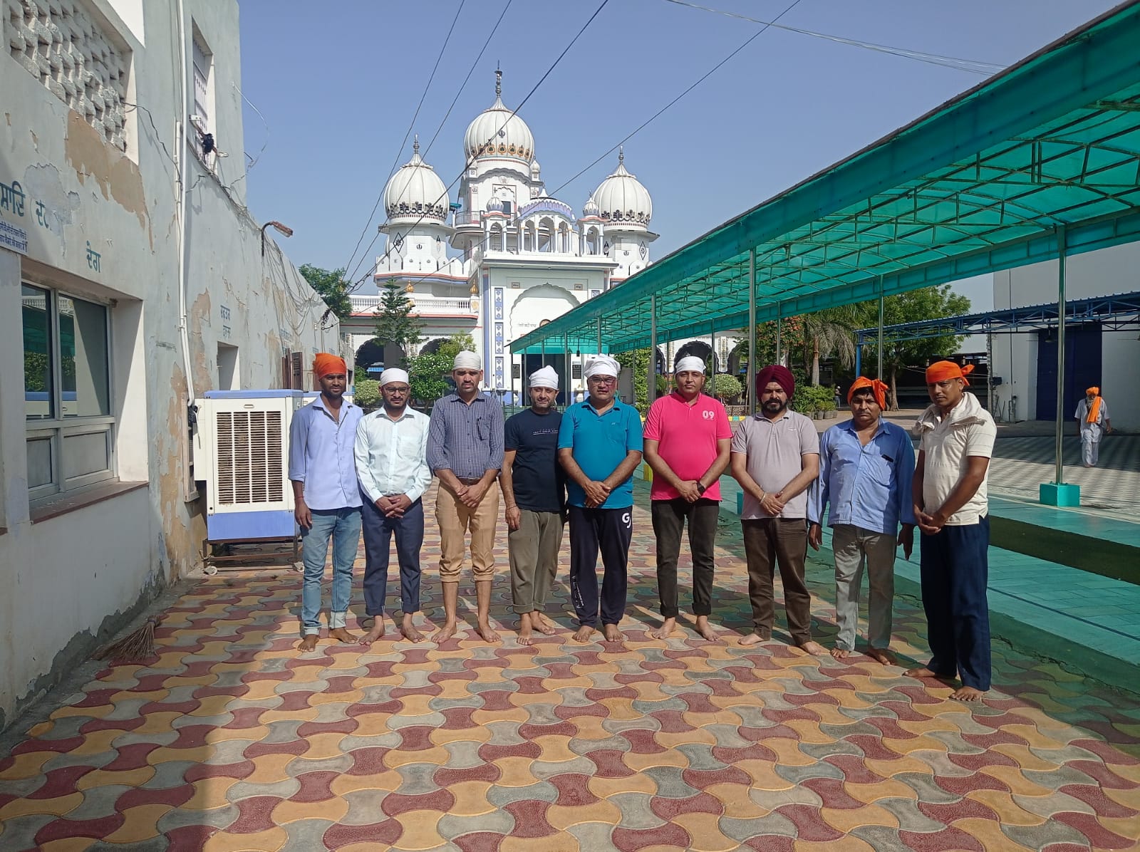 College Adventures Club Organized Bicycle Rally from College to Gurudwara Jhad Sahib Fatehabad.