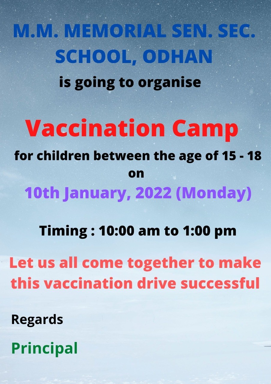 Vaccination Camp