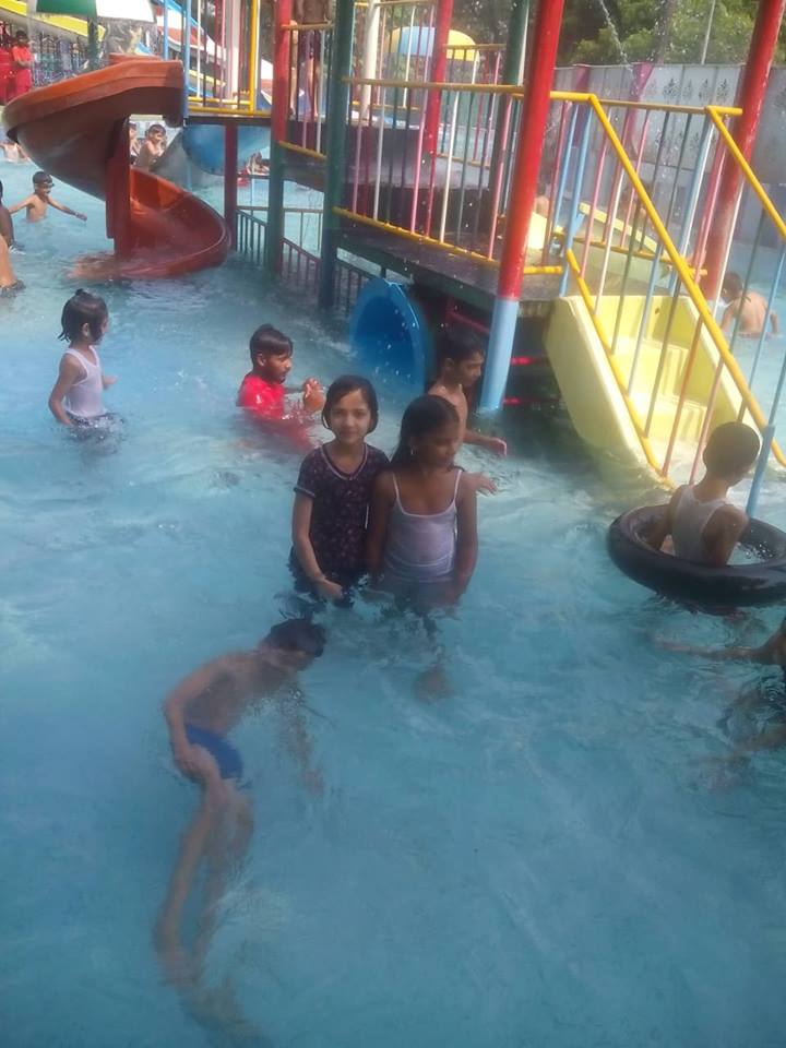 @ the Water park!!