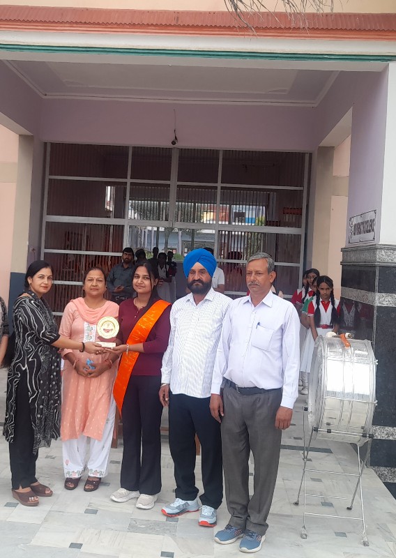 FELICITATION OF HARPEET KAUR (2023 BATCH)