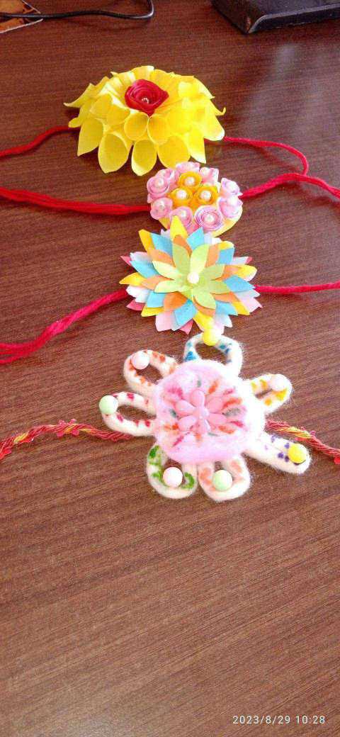 Rakhi Making Competition 