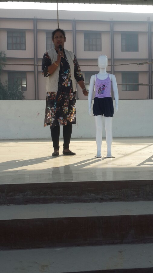 Demonstration On" Good Touch And Bad Touch"