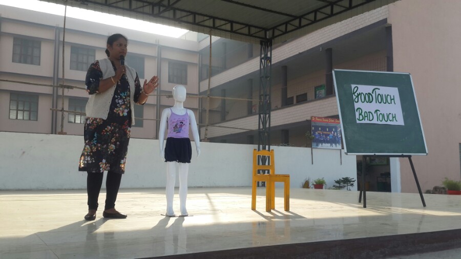 Demonstration On" Good Touch And Bad Touch"