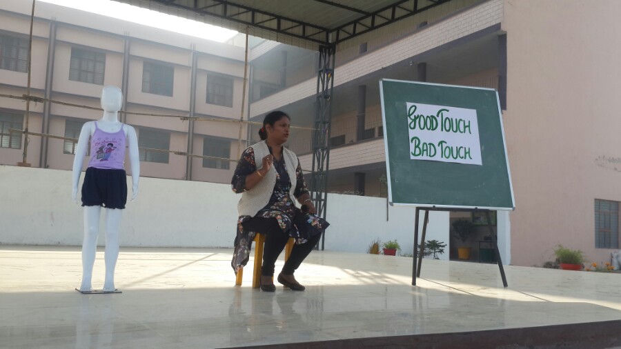 Demonstration On" Good Touch And Bad Touch"
