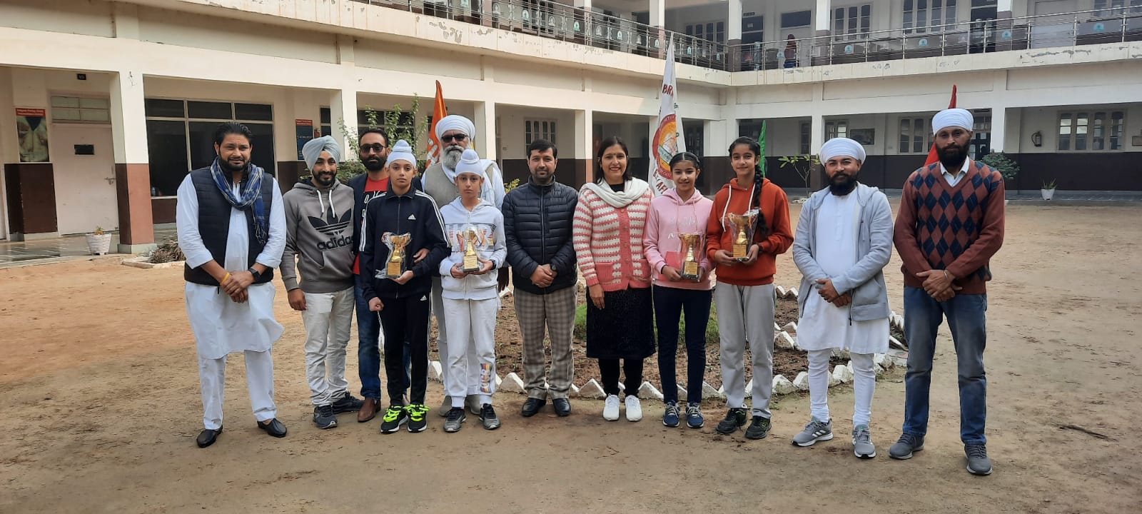 STATE WINNER IN BADMINTON  (Category -Under-13 & 15)