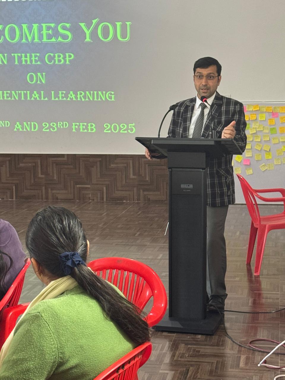 CBP on Experiential Learning in Satguru Partap Singh International School, Sri Jiwan Nagar       Dated _ 22nd & 23rd February,2025