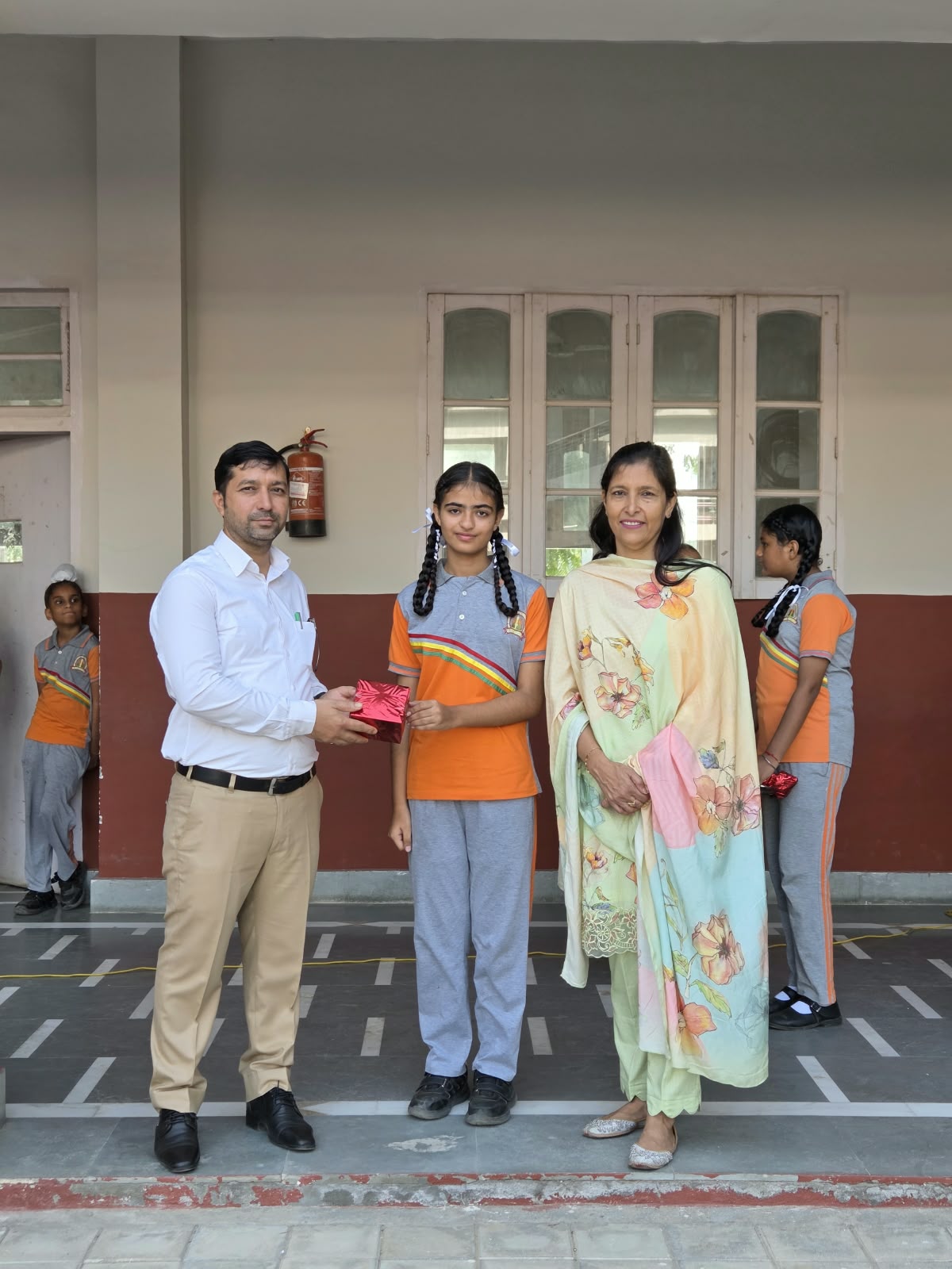 Winners of rakhi making competition