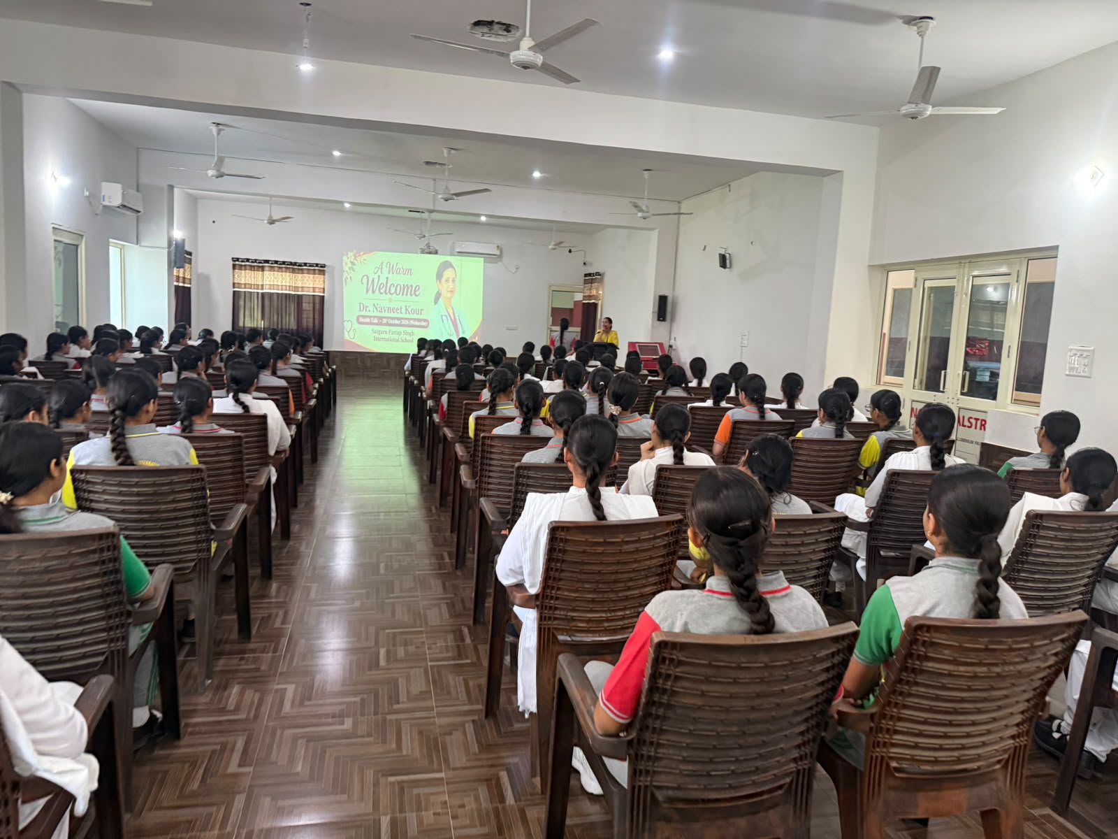 Health Awareness Programme-2026 for girls from 9th to 12th