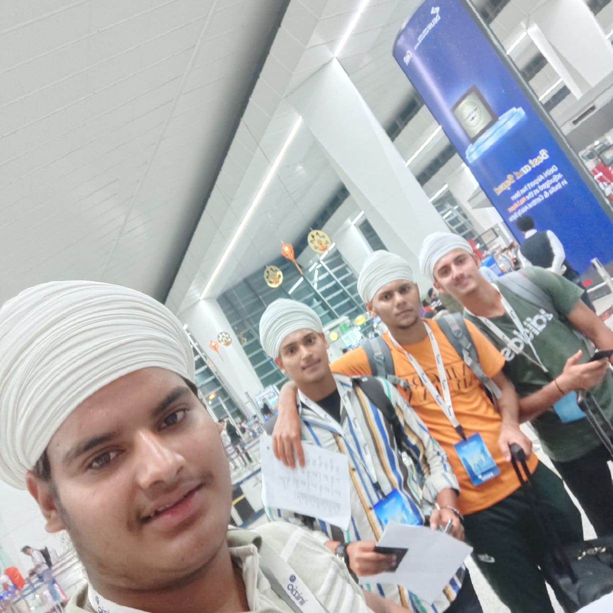 Ready To Fly To NASA AT DELHI AIRPORT 