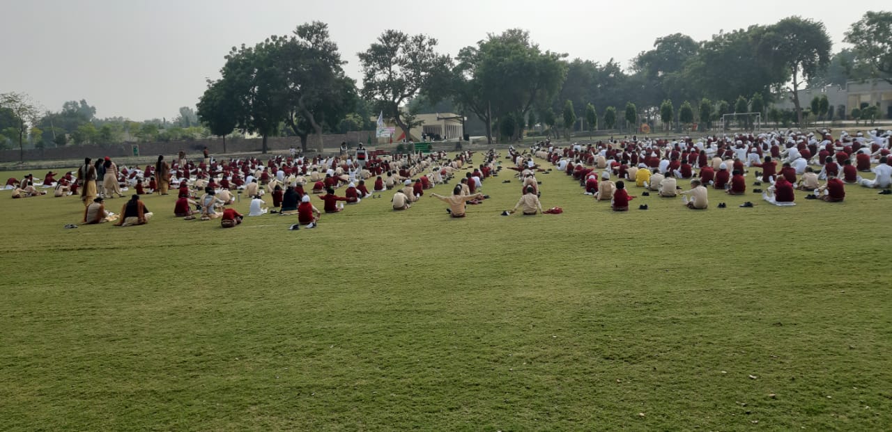 Medal ceremony of Annual Athletic Meet 2019