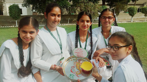 Candle and Diya making on Diwali celebration-2018