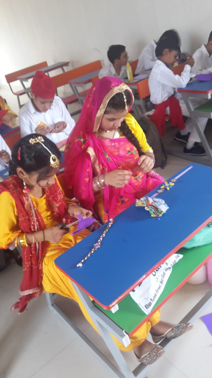 Rakhi Making Activity