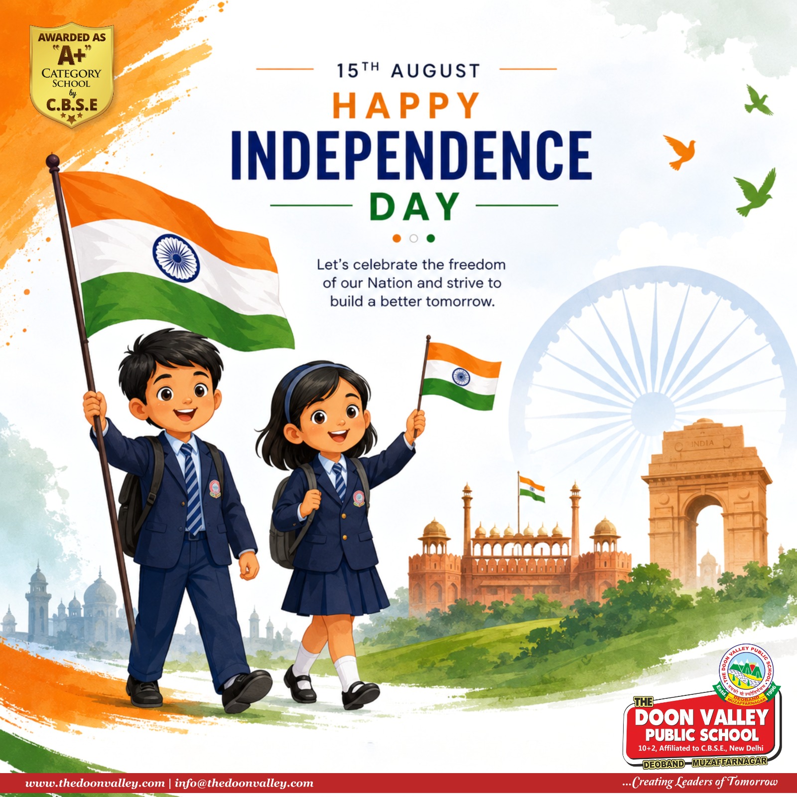 Celebrating the 80th Independence Day of India