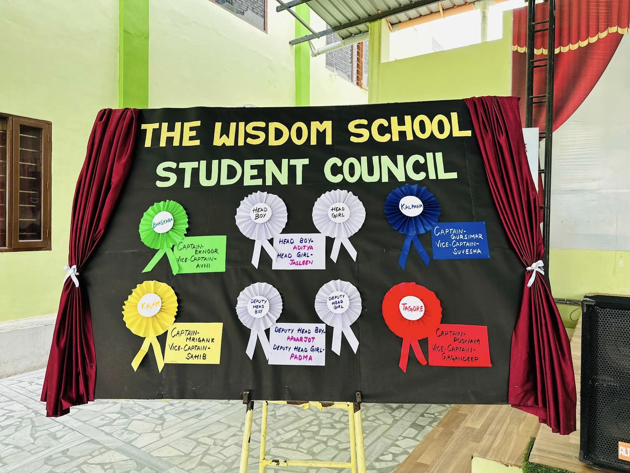 The Wisdom School marked a red letter day today on 25th May 2023 as it observed its first *Investiture Ceremony*.