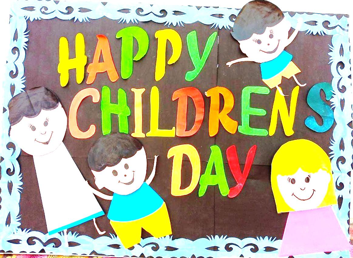 How to draw Children's Day Special drawing with oil pastel | Happy Children's  Day drawing - YouTube