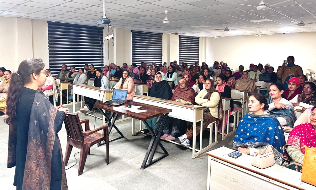 Training of Anganwadi workers