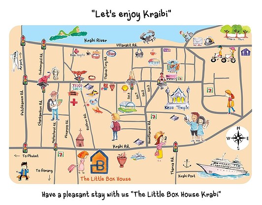 เดอะลิตเติ้ลบ็อกซ์เฮาส์ กระบี่ The Little Box House Krabi