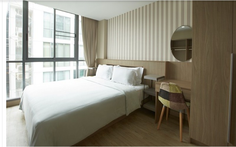 คิวบ์ สวีทส์ เซอร์วิส อพาร์ตเมนต์ Qube Suites