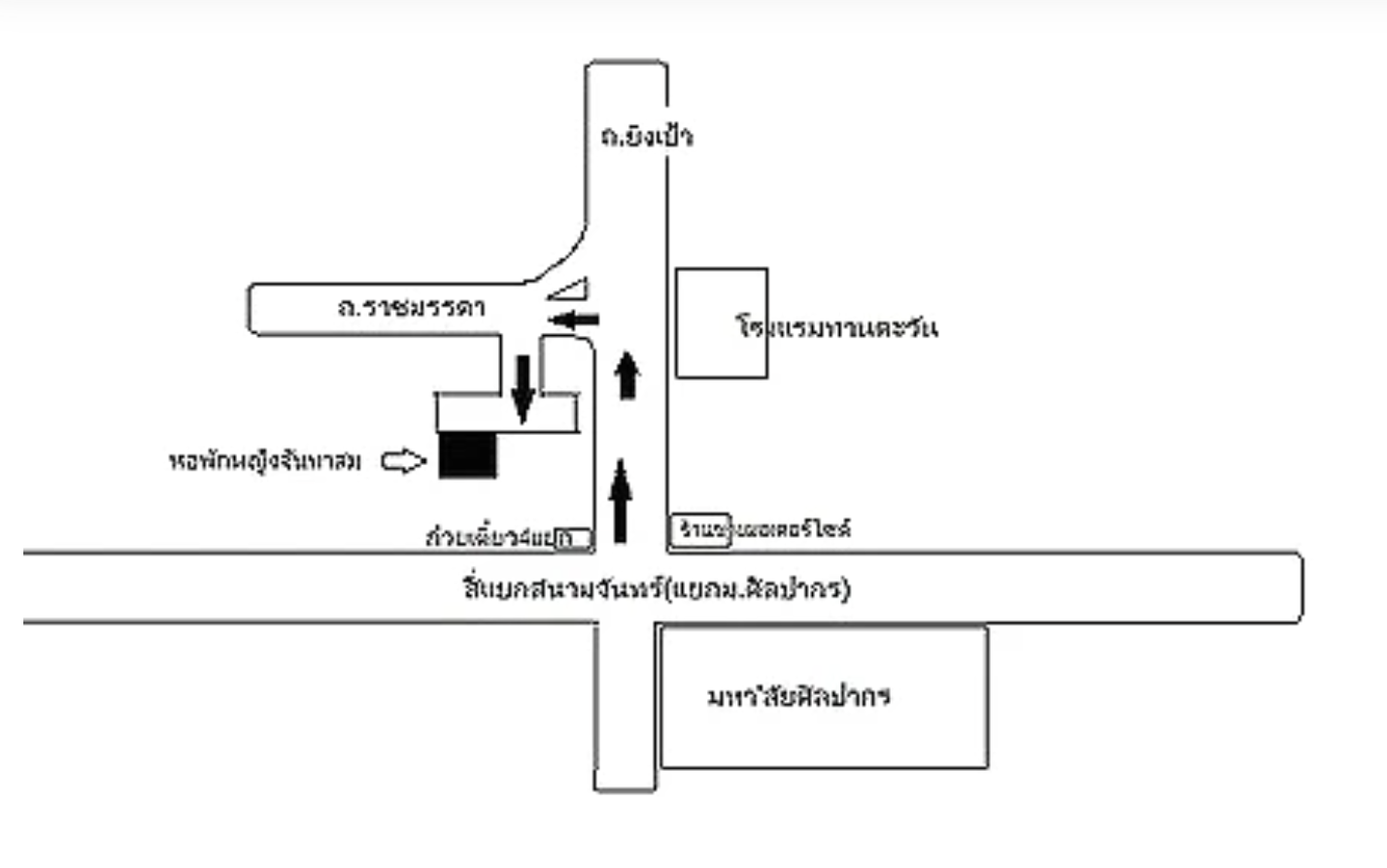 หอพักจันทรา Chandra Dormitory