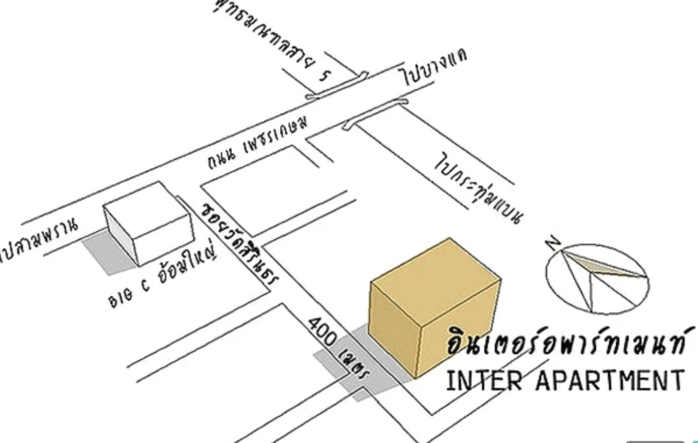 อินเตอร์อพาร์ทเมนท์ Inter Apartment