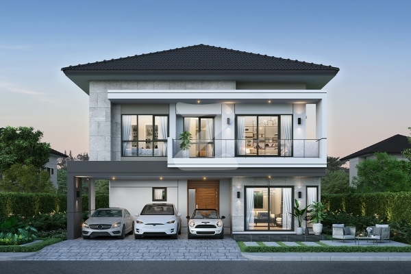 house type (render) แบบบ้าน Bellatrix