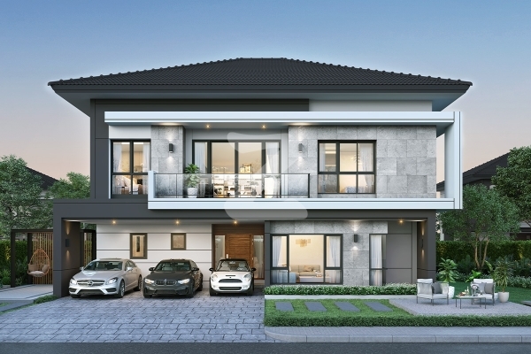 house type (render) แบบบ้าน Dionne