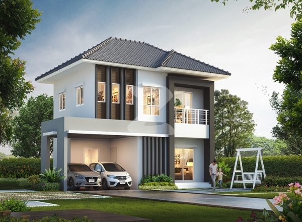 house type (render) แบบบ้าน Craft 155 ตร.ม.