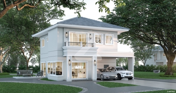 house type (render) แบบบ้าน Berta