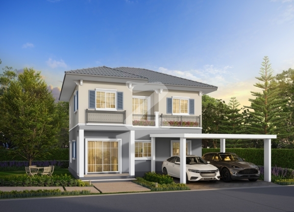 house type (render) แบบบ้าน DAISY