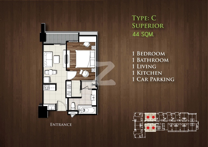 กันยารัตน์ เลควิว คอนโดมิเนียม Kanyarat Lakeview Condominium