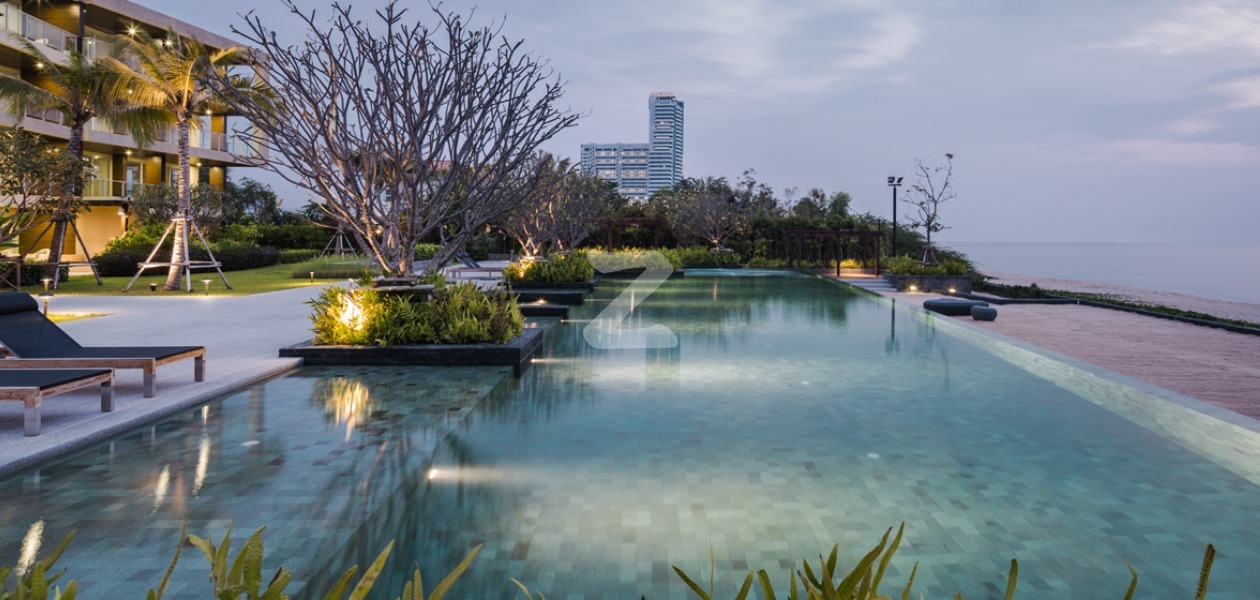 บ้านทิวทะเล อความารีน ชะอำ-หัวหิน Baan Thew Talay Aquamarine Cha-am-Huahin