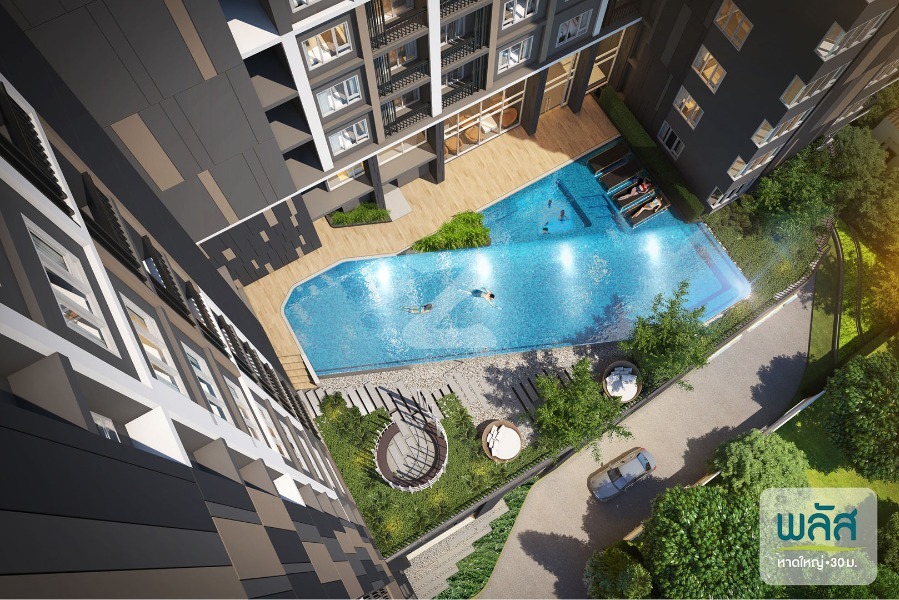 พลัส คอนโดมิเนียม หาดใหญ่ 30 เมตร Plus Condominium Hatyai 30 Metres