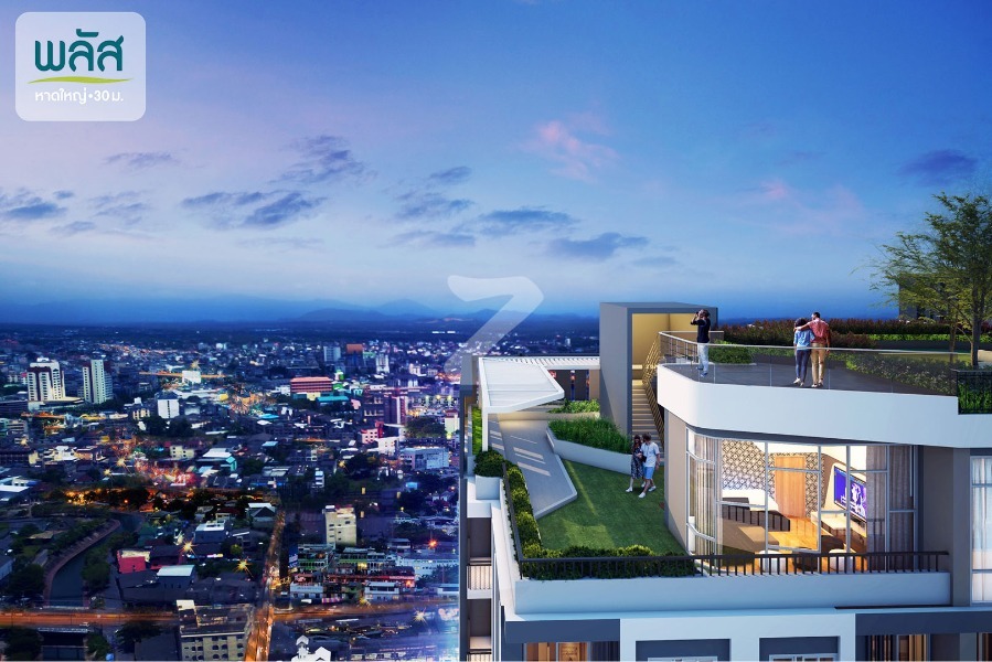 พลัส คอนโดมิเนียม หาดใหญ่ 30 เมตร Plus Condominium Hatyai 30 Metres