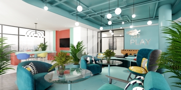 facilities (render) Co-Living Space