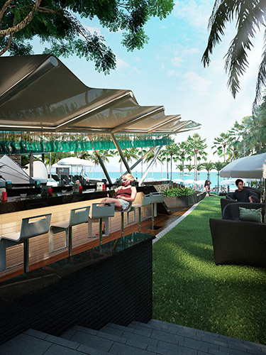 เดลมาเรย์ บางเสร่บีชฟร้อนท์ Del Mare Bangsaray Beachfront