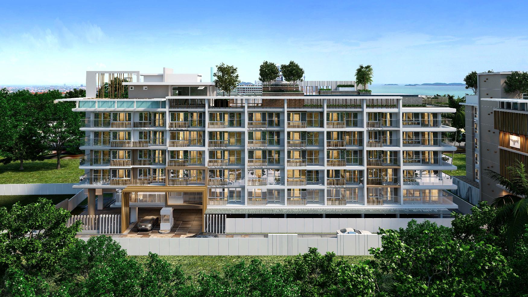 เดอะ บลูเอ็กซ์ คอนโด บางแสน The Blu X Condo Bangsaen