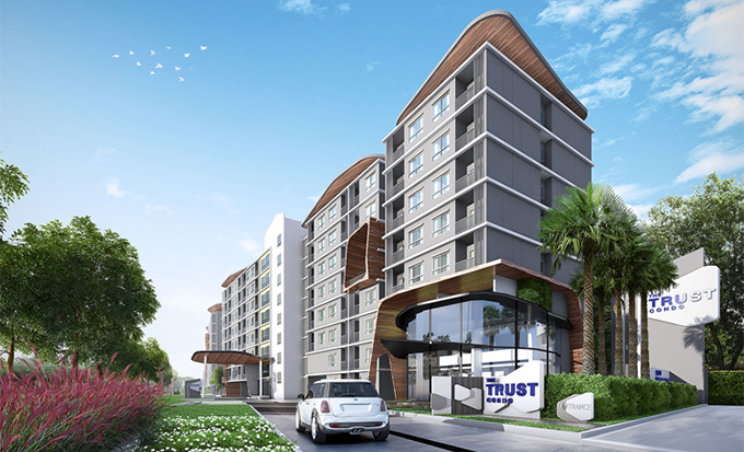 เดอะ ทรัสต์ คอนโด อมตะ-ชลบุรี The Trust Condo Amata-Chonburi