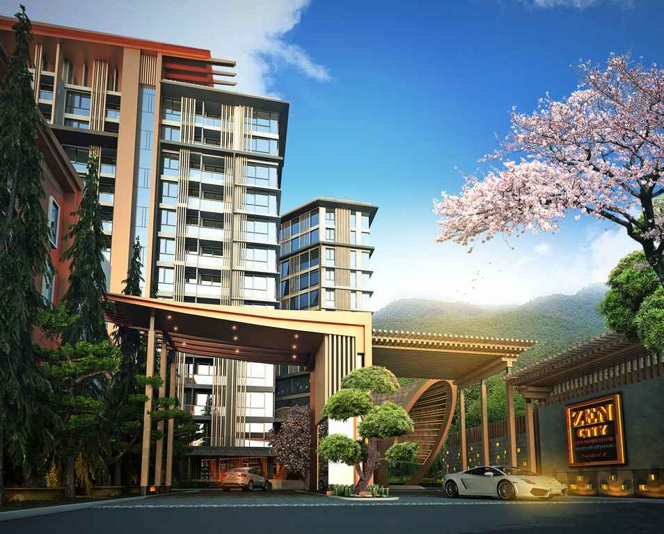 เซน ซิตี้ คอนโดมิเนียม ศรีราชา Zen City Condominium Sriracha