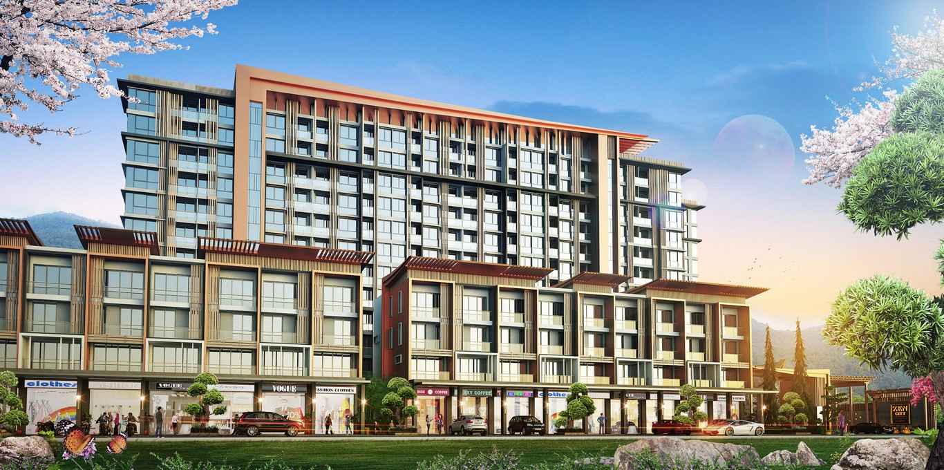 เซน ซิตี้ คอนโดมิเนียม ศรีราชา Zen City Condominium Sriracha