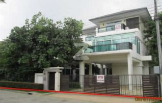 ทรัพย์ธนาคารโดย ธนาคารกสิกรไทย บ้านเดี่ยวใกล้ PK25 วงแหวนรามอินทรา หมู่บ้าน แกรนด์ บางกอก บูเลอวาร์ดฯ ถนน รัชดา - รามอินทรา 