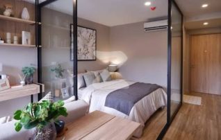 Condo for Rent Type of property :  Condo Project name :  Blossom Condo Sathorn Charoenrat Floor:  2nd floor : เจ้าของให้เช่าเอง