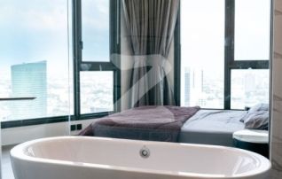 (Owner Post) SUPER RARE UNIT !!! The Crest Park Residences 2bed 2bath 73sqm. Floor 35th (highest floor) New room, Just finished : เจ้าของให้เช่าเอง (งดรับนายหน้า) 