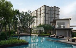 D Condo อ่อนนุช–พระราม 9 ขนาด 30 ตรม ชั้น 2  วิวรถไฟฟ้า มีระเบียง เฟอร์นิเจอร์  : เจ้าของให้เช่าเอง (งดรับนายหน้า) 