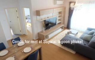 Condo for rent at Supalai lagoon  คอนโดสำหรับเช่า ที่ ศุภาลัย ลากูล คอนโด ภูเก็ต คอนโด1 ห้องนอน มาพร้อมกับ ห้องรับแขก ห้องน้ำ และส่วนครัว : เจ้าของให้เช่าเอง