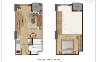 Loft 1 bed 