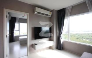 BTS station Erawan 29 th flr, River view, 2 bedroom Aspire erawan condo for rent. : โดยตัวแทนแต่เพียงผู้เดียว 