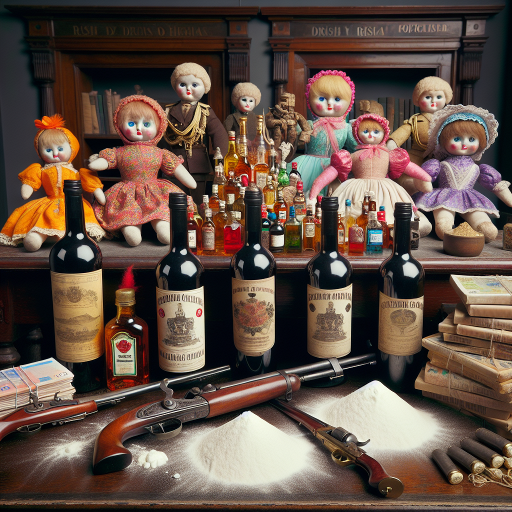 Irish Revenue Seizes Counterfeit Goods Including Labubu Dolls, Wine, and Drugs