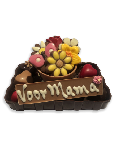 Chocodienblad met reep